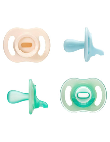 Chupetes Tommee Tippee Ultra-Ligeros 0-6 Meses Paquete de 4