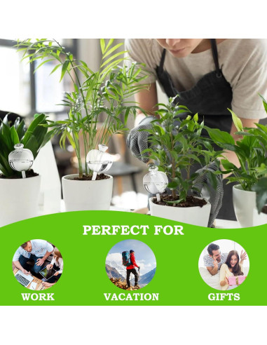 Esferas de Riego Automáticas Mumiuu 6PCS para Plantas