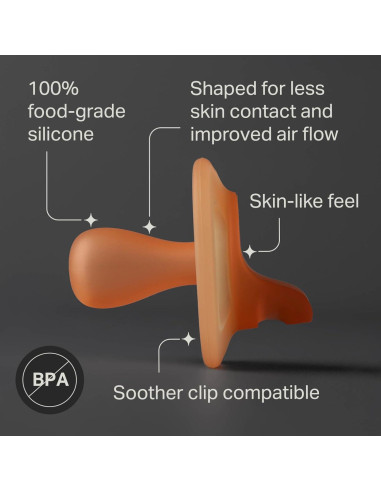 Chupetes Tommee Tippee Ultra-Ligeros 0-6 Meses Paquete de 4