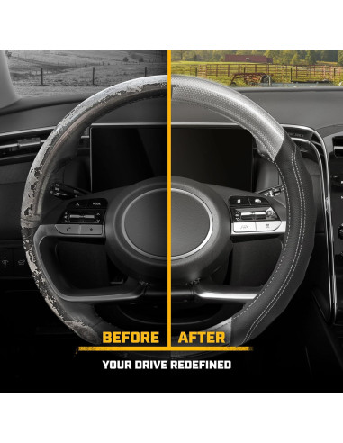 Cubierta de Volante CAT Gris HexSport 38.1 cm Estándar