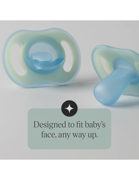 Chupetes Tommee Tippee Ultra-Ligeros 0-6 Meses Paquete de 4