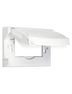 Cubierta a Prueba de Climas BELL MX1250W 1 Gang Blanca