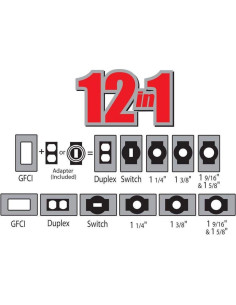 Cubierta a Prueba de Climas BELL MX1250W 1 Gang Blanca 2