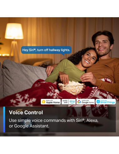 Interruptor de Luz Inteligente TP-Link Tapo S505 2-Pack | Control por Voz