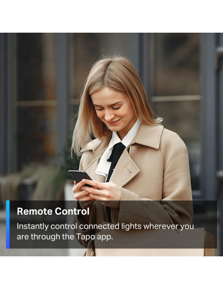 Interruptor de Luz Inteligente TP-Link Tapo S505 2-Pack | Control por Voz