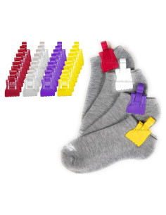 Clip para Calcetines RICHCO Original - 32 Piezas Color Unicornio