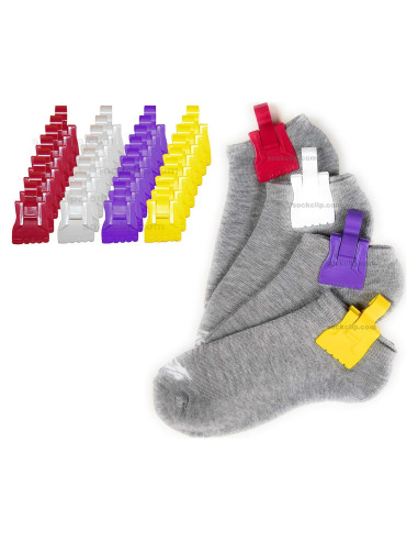 Clip para Calcetines RICHCO Original - 32 Piezas Color Unicornio