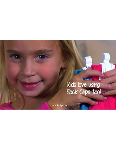 Clip para Calcetines RICHCO Original - 32 Piezas Color Unicornio