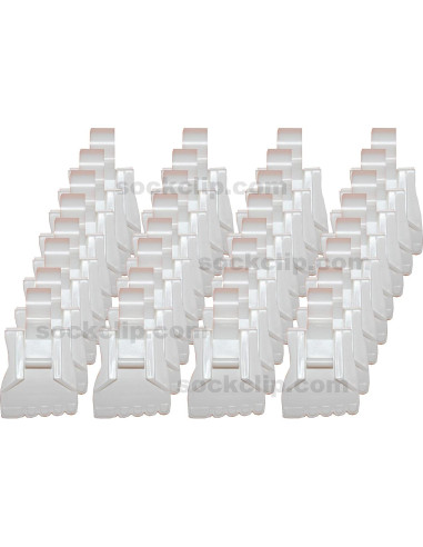 Clip para Calcetines RICHCO, 32 Piezas, Hecho en EE. UU.