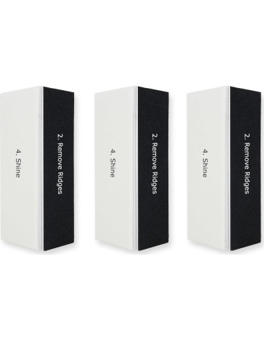 Bloques de Pulido Amazon Basics - 3 Piezas 4 Vías