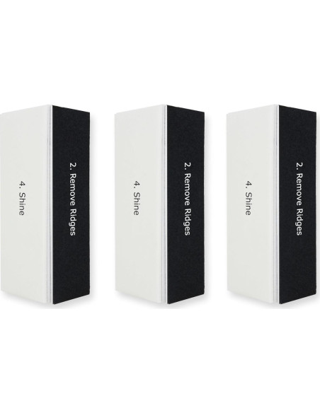 Bloques de Pulido Amazon Basics - 3 Piezas 4 Vías