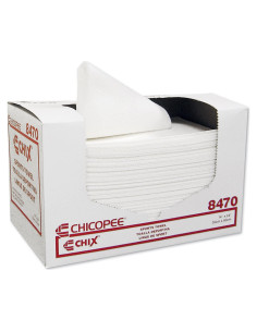 Toalla Deportiva Chicopee 8470 35x61 cm Blanca 6 Paquetes