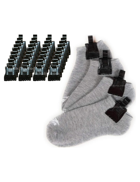 Clip para Calcetines RICHCO, 32 Piezas, Negro, Hecho en EE.UU.