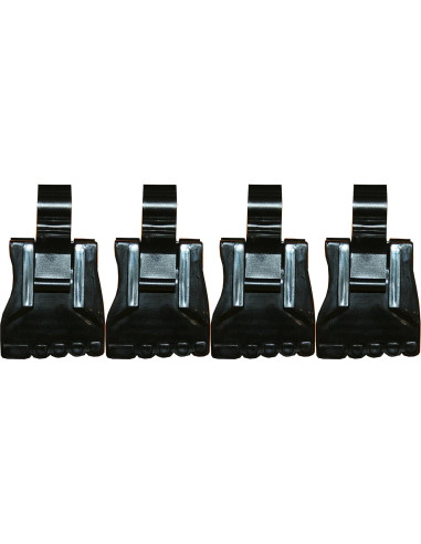 Clip para Calcetines RICHCO, 32 Piezas, Negro, Hecho en EE.UU.