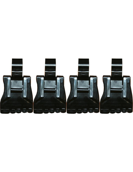 Clip para Calcetines RICHCO, 32 Piezas, Negro, Hecho en EE.UU.