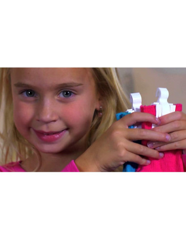 Clip para Calcetines RICHCO, 32 Piezas, Negro, Hecho en EE.UU.