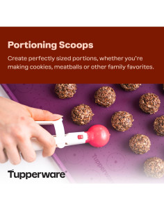 Cucharas de Porcionado Tupperware con Mango Universal y 3 Tamaños 2