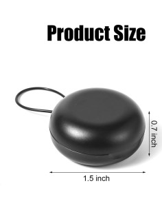 Estuche portátil para tapones de oídos BOXOB con llavero 2