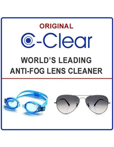 Gel Antivaho C-Clear 5 unidades 1 oz - Previene empañamiento