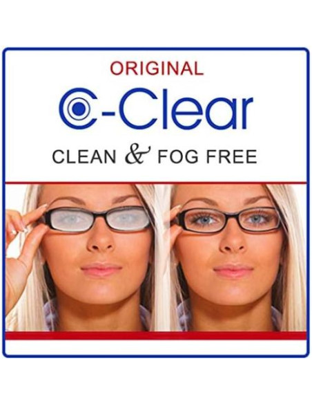 Gel Antivaho C-Clear 5 unidades 1 oz - Previene empañamiento