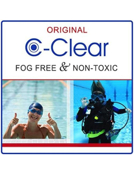 Gel Antivaho C-Clear 5 unidades 1 oz - Previene empañamiento