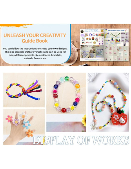 Kit de Manualidades URSDIART 1258 Piezas para Niños