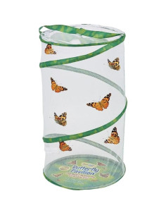 Kit de Mariposas Insect Lore con 10 Orugas Vivas y Hábitat 61 cm 2