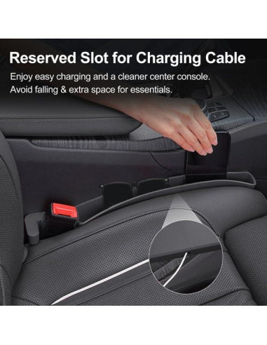 Organizador Espacio entre Asientos Coche KM Legend Universal