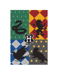 Bolsas de Botín Plegadas Harry Potter - 22.86x16.51 cm - 8 Pcs