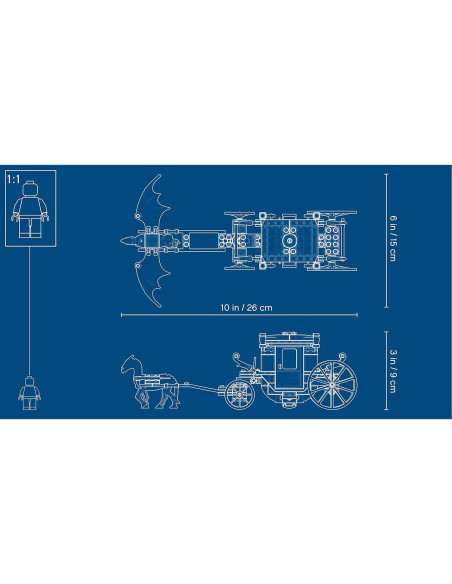 LEGO 75951 Escape de Grindelwald Carro de Bestias 132 Piezas