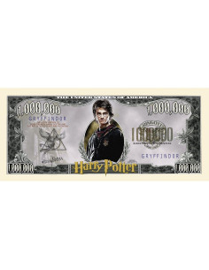 Billetes de Un Millón de Dólares Harry Potter - Paquete de 50 2