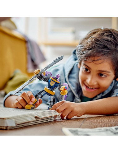 LEGO Marvel Armadura Mech de Thanos 76242 - Juguete 12 cm
