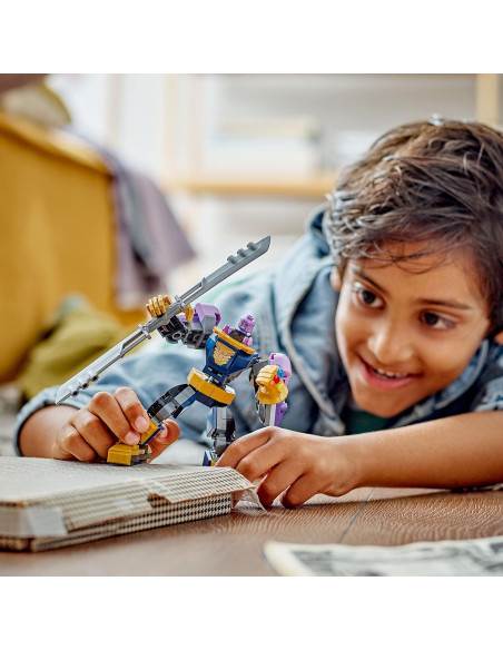 LEGO Marvel Armadura Mech de Thanos 76242 - Juguete 12 cm