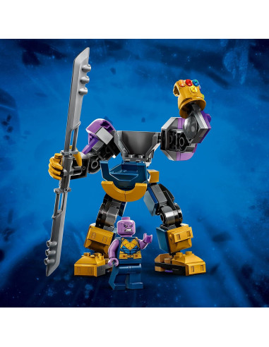 LEGO Marvel Armadura Mech de Thanos 76242 - Juguete 12 cm