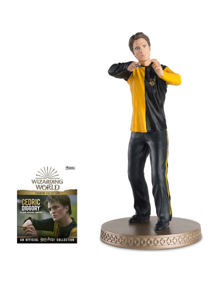 Figura Cedric Diggory 1:16 Eaglemoss Colección Harry Potter