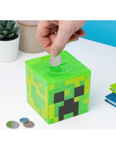 Alcancía Laberinto Creeper Minecraft Paladone 9 cm 2