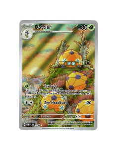 Carta Individual Dottler 184/182 Pokémon Paradox Rift