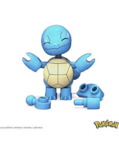Set de Construcción Mega Construx Squirtle con Poké Ball