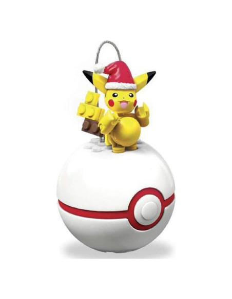 Set de Construcción Mega Construx Pikachu Navideño 6 cm