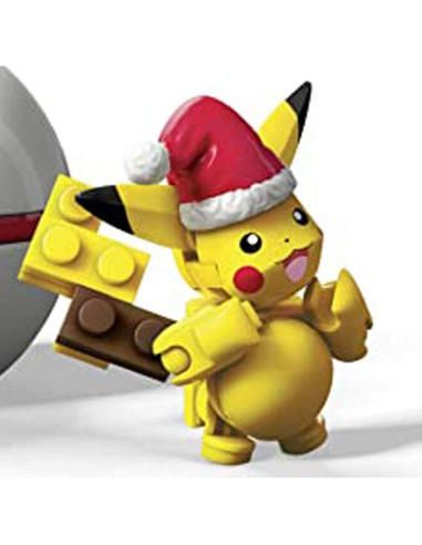Set de Construcción Mega Construx Pikachu Navideño 6 cm