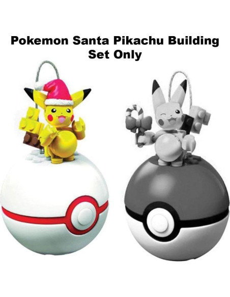 Set de Construcción Mega Construx Pikachu Navideño 6 cm