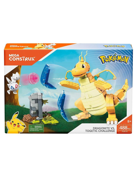 Mega Construx Pokemon Dragonite vs Togetic 19.05 cm