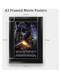 Póster Enmarcado Transformers 2 La Venganza de los Caídos 44.5x32.9cm 2