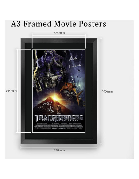 Póster Enmarcado Transformers 2 La Venganza de los Caídos 44.5x32.9cm