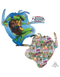 Globos de Cumpleaños TMNT Tortugas Ninja Anagram, 12 Piezas 2