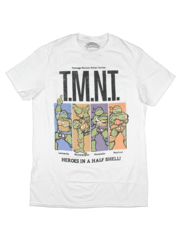 Camiseta Gráfica TMNT para Hombre - Héroes en una Concha XXL