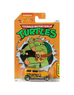 Auto Hot Wheels TMNT Otto de Medianoche Amarillo 1:64