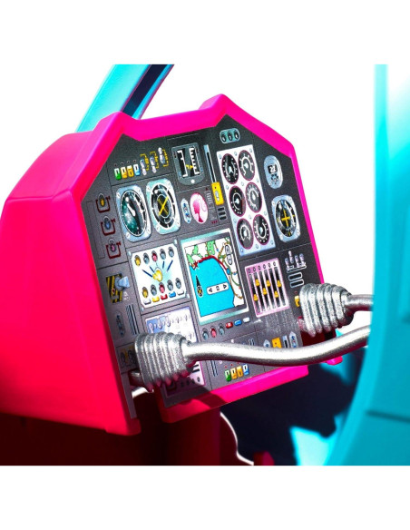 Helicóptero Barbie Rosa y Azul - Vehículo de Muñeca MATTEL