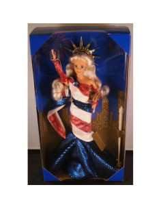 Muñeca Barbie Estatua de la Libertad Edición Limitada 1995 2