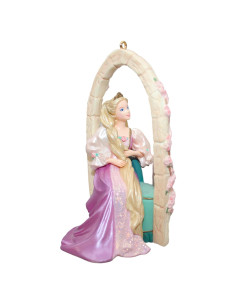 Adorno Hallmark Barbie Rapunzel 2002 - Set 2 piezas